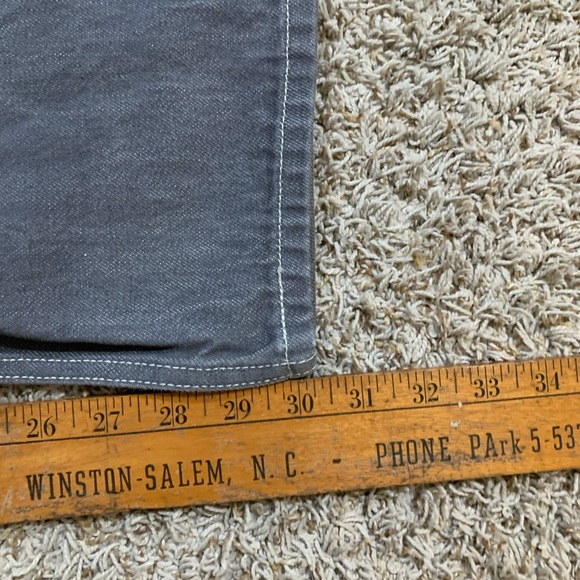 Bundle Levi’s Men’s Jeans 501XX  501  Size 42x32(40X30) Gray Brown Red Clear Tab - Picture 7 of 11